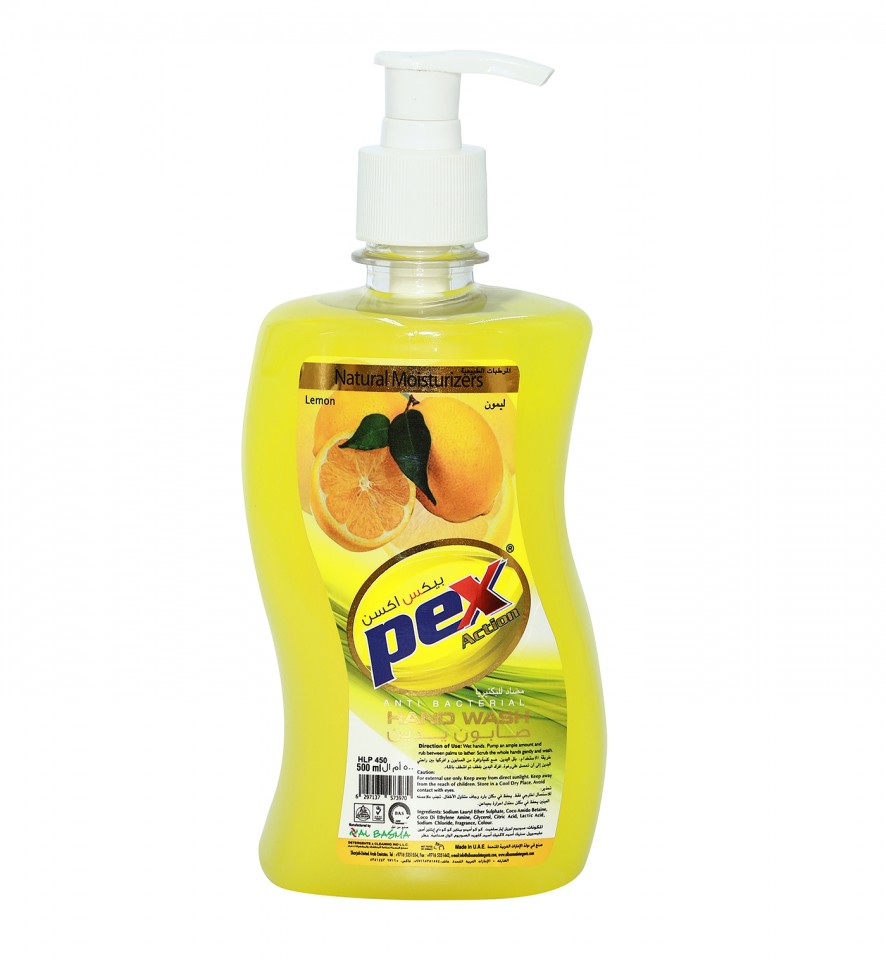 Pex active Hand wash Liquid Lemon 500 ml