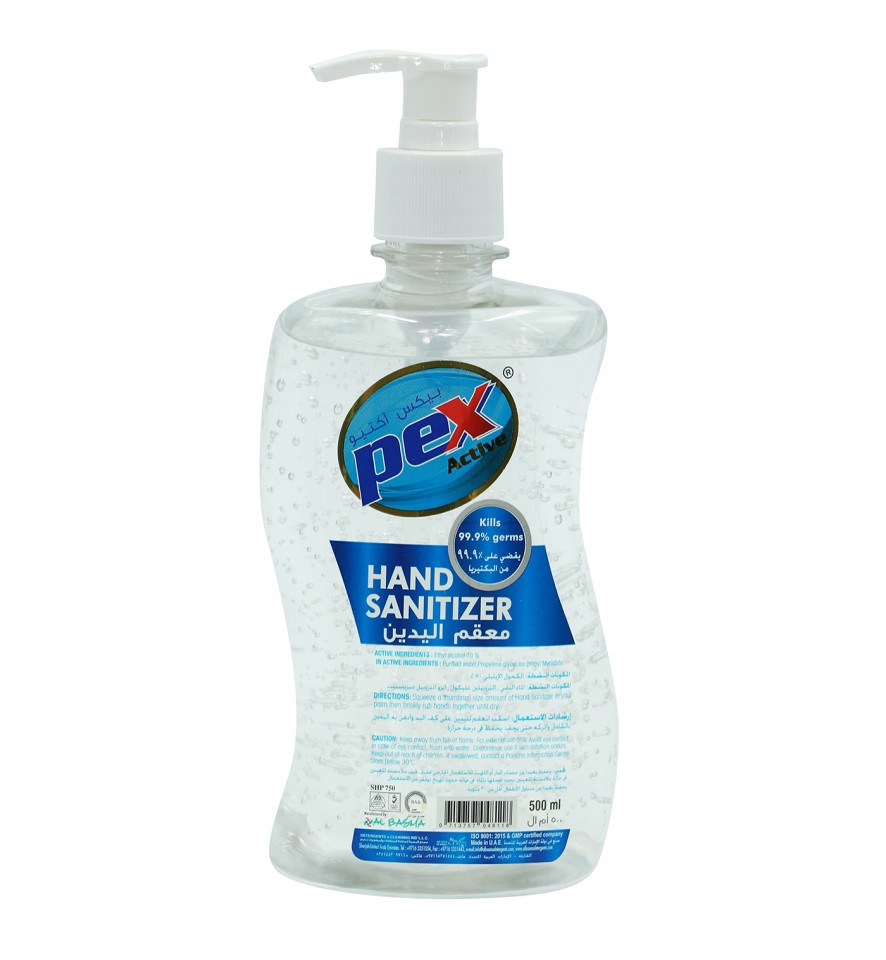 Pex active Hand Sanitizer Liquid  500 ml