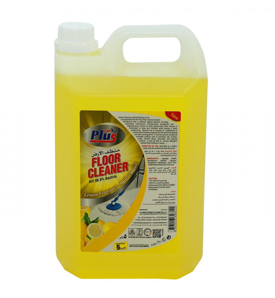 Plus Floor cleaner Lemon 5 ltr