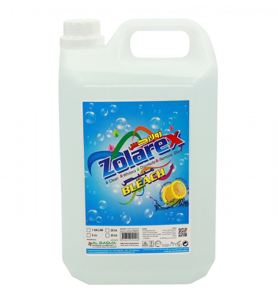 Zolarex Bleach liquid 5 Ltr