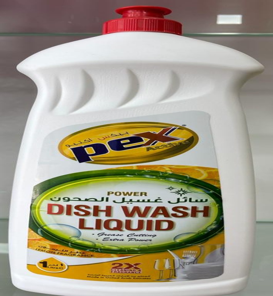 Pex active Power Dish wash Liquid Lemon 1 ltr