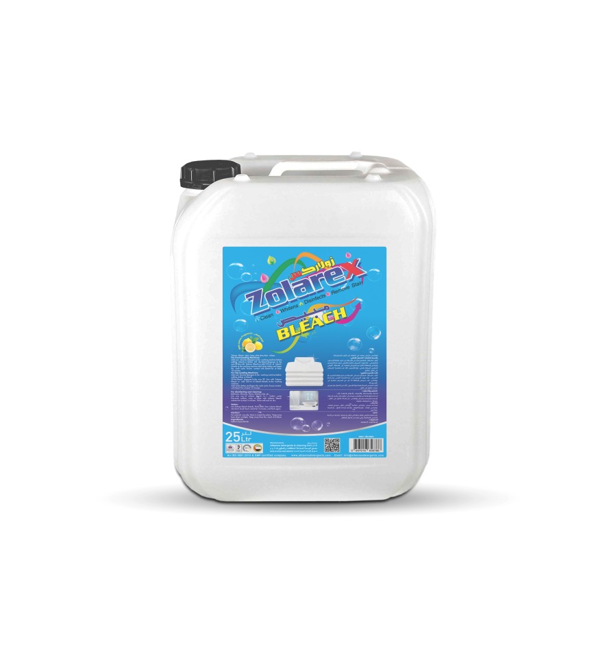 Zolarex  Bleach liquid 25 ltr can
