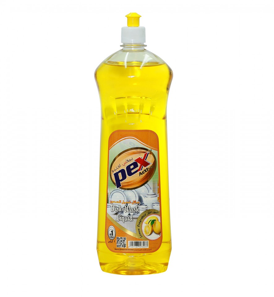 Pex active Dish wash Liquid Lemon 1 ltr