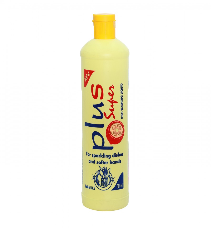 Plus Dish wash Liquid Lemon 500 ml