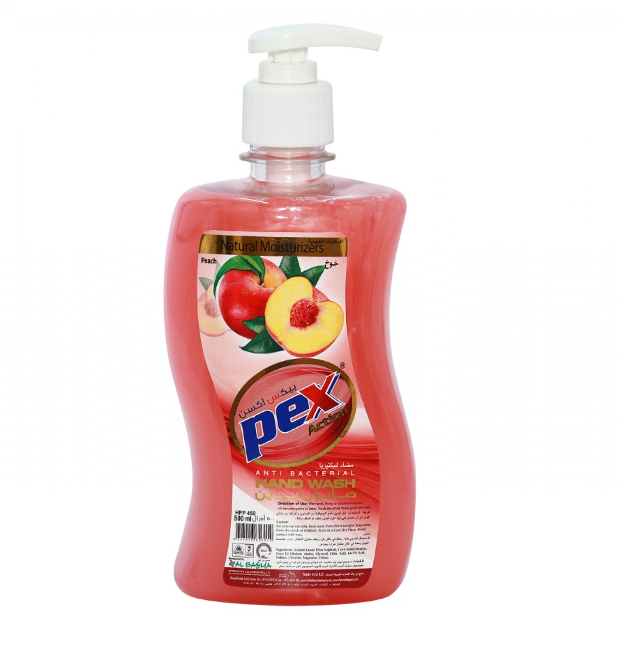 Pex active Hand wash Liquid Peach 500 ml