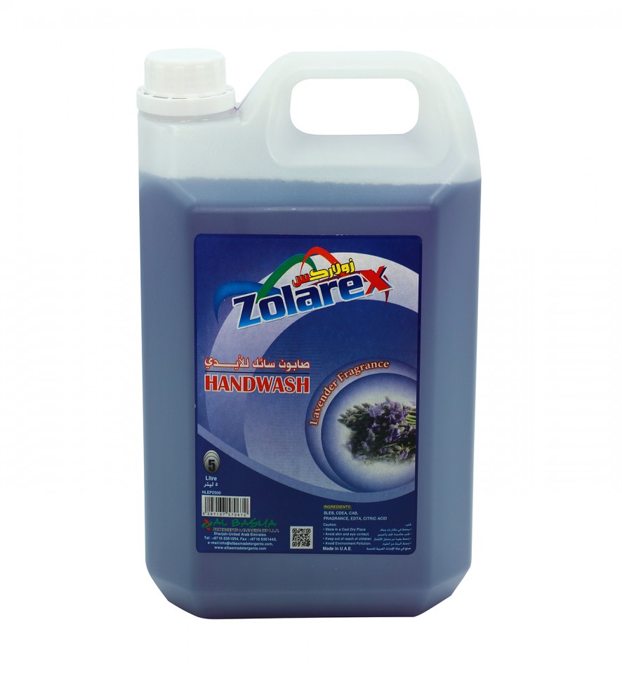 Zolarex Hand wash Liquid Lavender 5 ltr