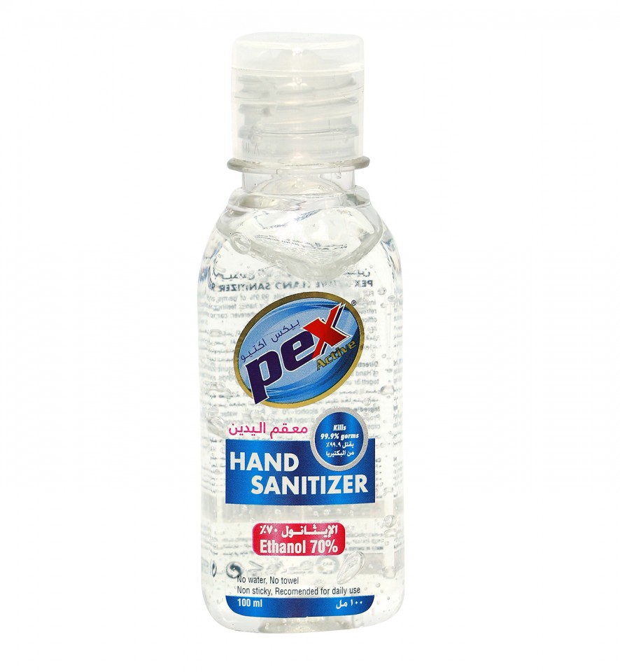 Pex active Hand Sanitizer Liquid Peach 100 ml