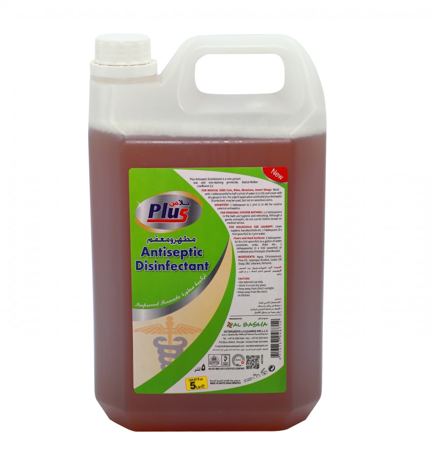 Plus Antiseptic disinfectant 5 ltr