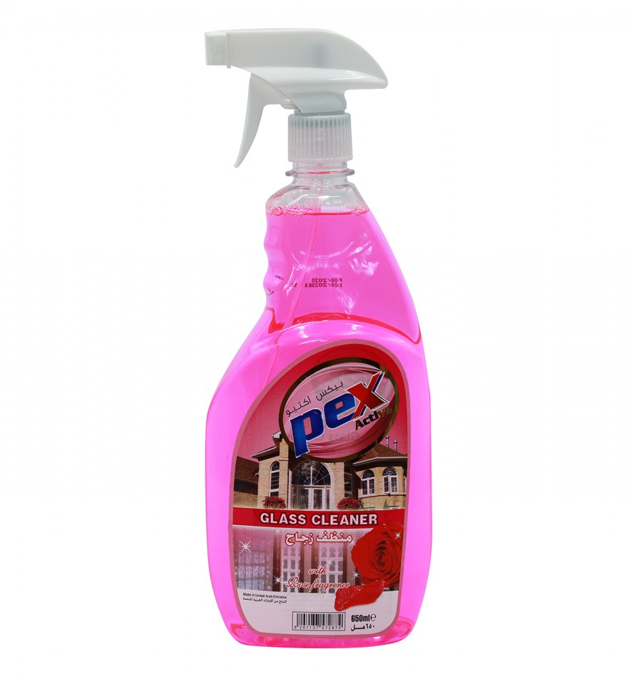 Pex active Glass cleaner Rose 750 ml