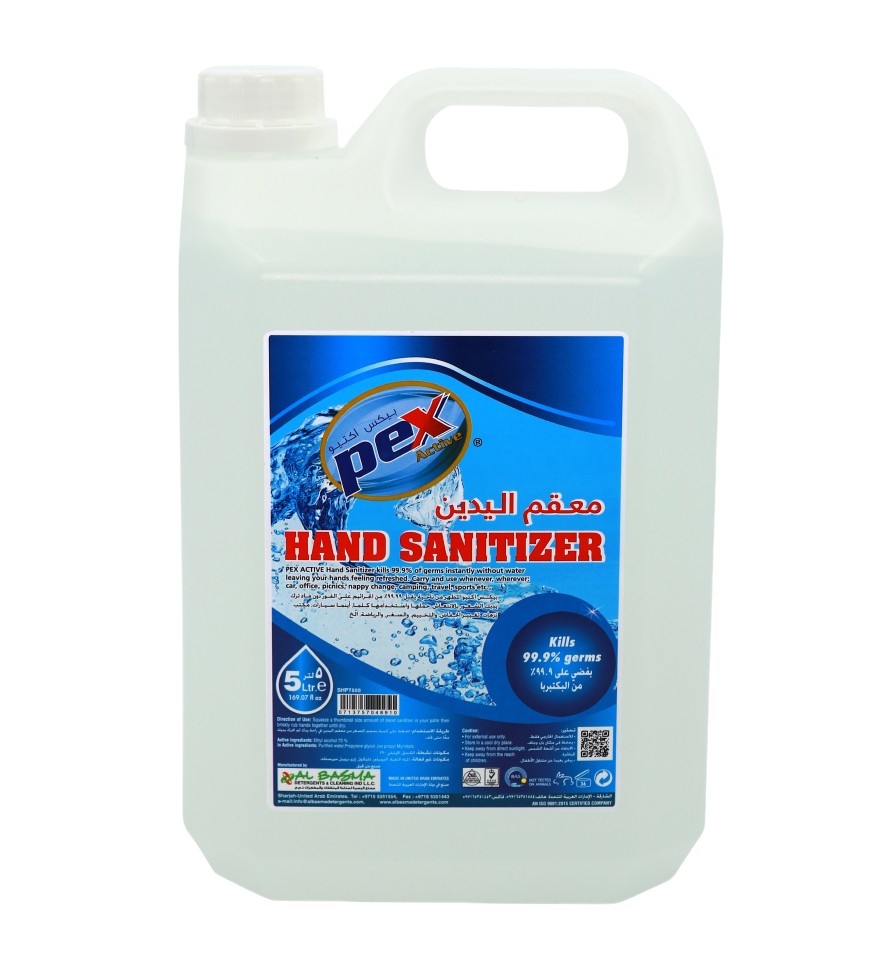 Pex Active Hand Sanitizer 5 Ltr