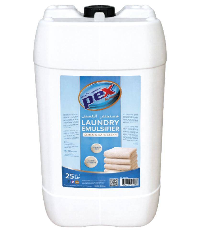 Pex Active Laundry Emulsifier 25 Liter industrial laundry chemical UAE