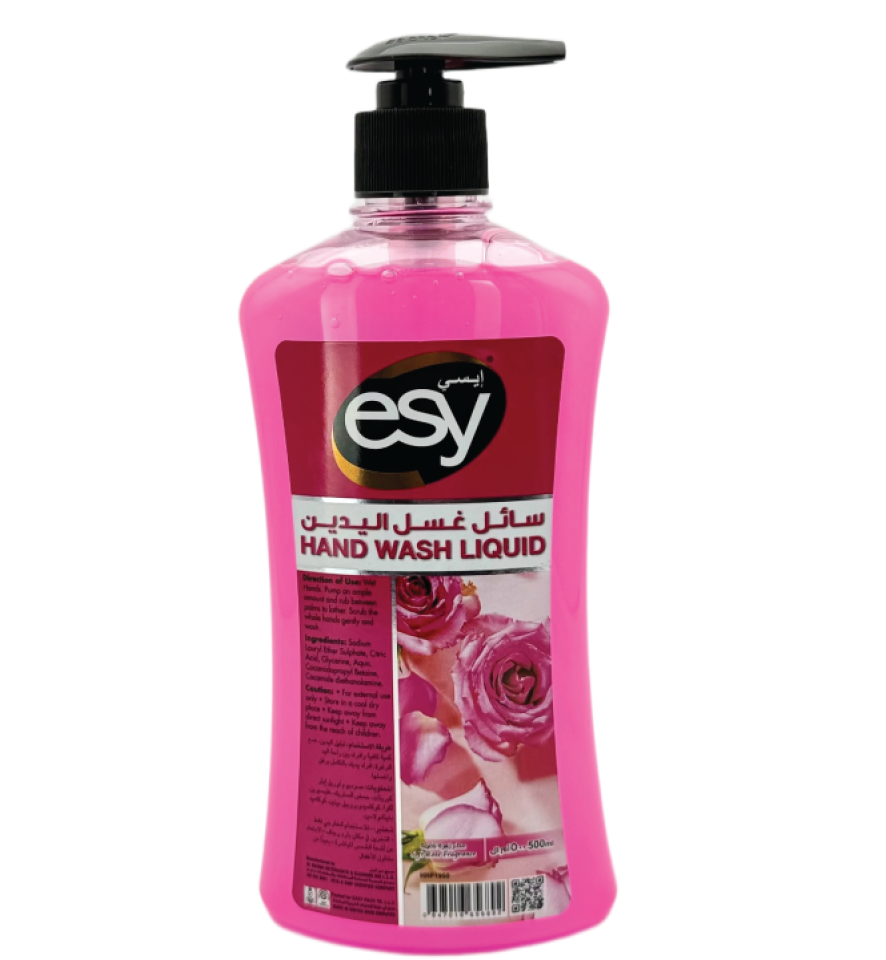 ESY Hand Wash Liquid Rose 500 ml | Gentle Hand Wash UAE