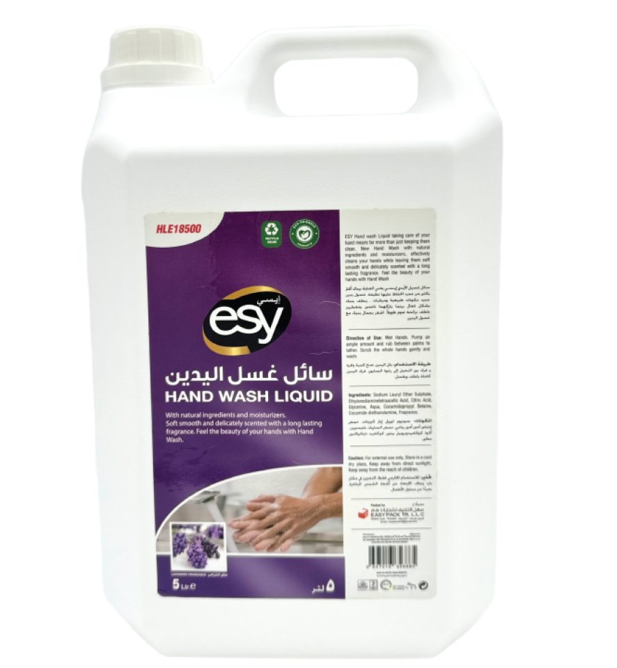 ESY Hand Wash Liquid Lavender – 5 Liter