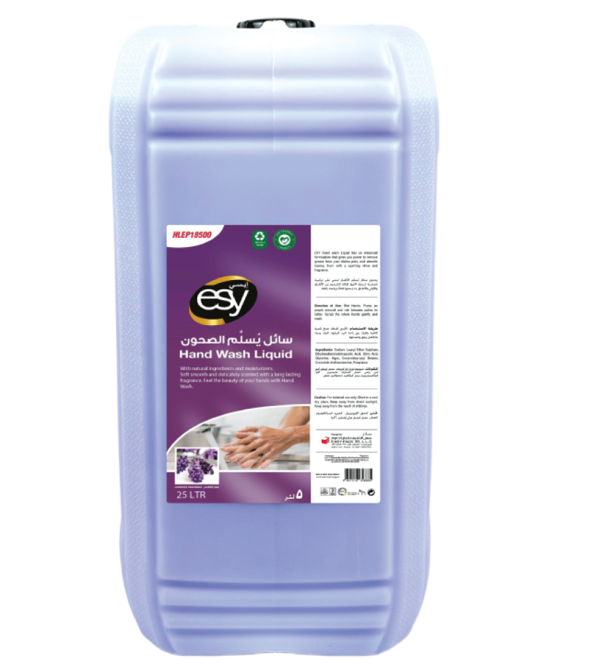 ESY Hand Wash Liquid Lavender – 25 Liter