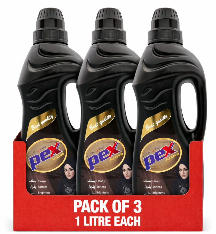 PEX ACTIVE Abhaya Shampoo – 1 Liter (3 Pcs Offer Pack)