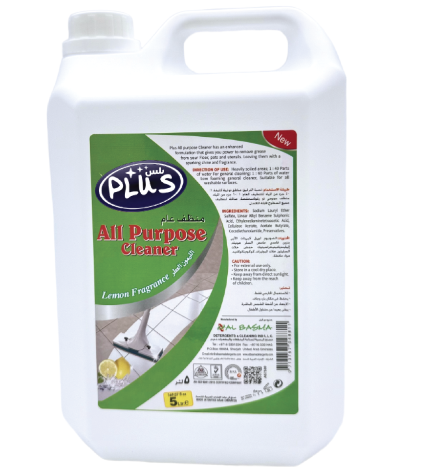 Plus All purpose cleaner Lemon 5 ltr