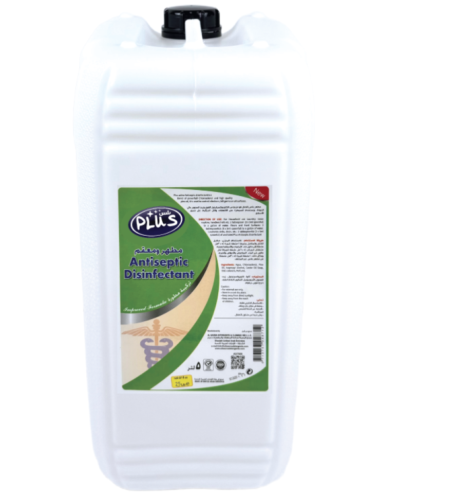 PLUS ANTISEPTIC  DISINFECTANT – 25 LTR