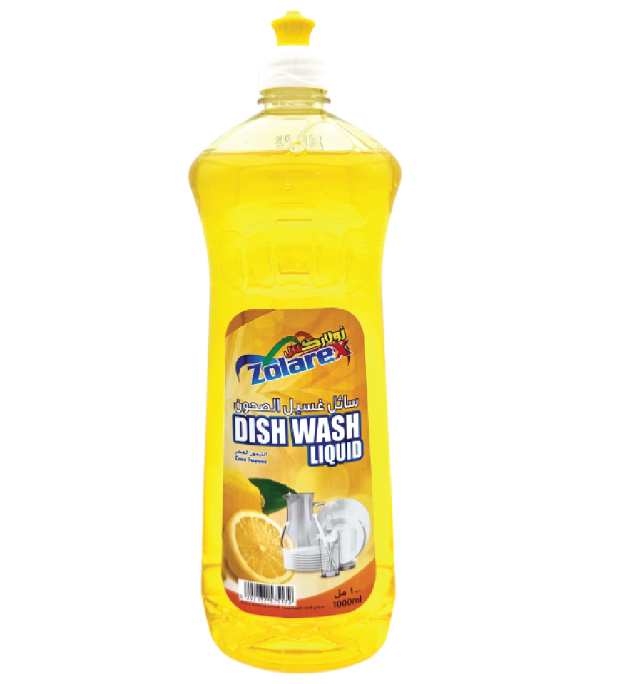 Zolarex  Dish wash Liquid Lemon 1 ltr