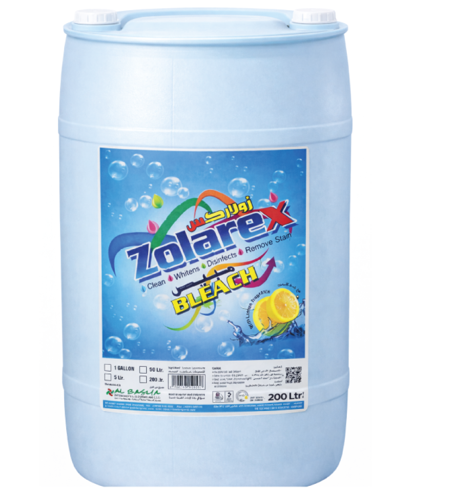 Zolarex Bleach liquid 200 ltr